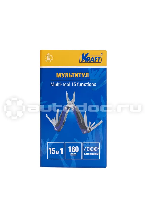 KRAFT Мультитул (15 функций)160мм