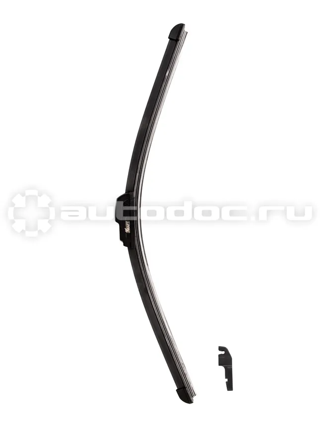 KRAFT Щетка стеклоочистителя бескаркасная 500mm (2 адаптора)