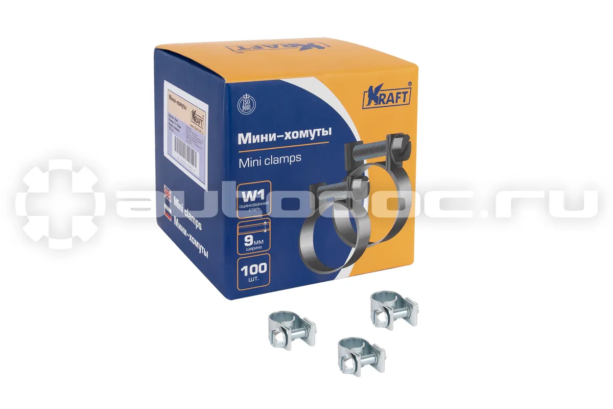 KRAFT Мини-хомут 9-11 мм