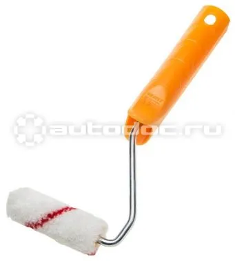 STAYER 03-0506-07_z01 Мини-валик "MASTER" NYLON ПОЛИАМИД малярный в сборе, ворс 8мм, бюгель 6мм, 15х70мм