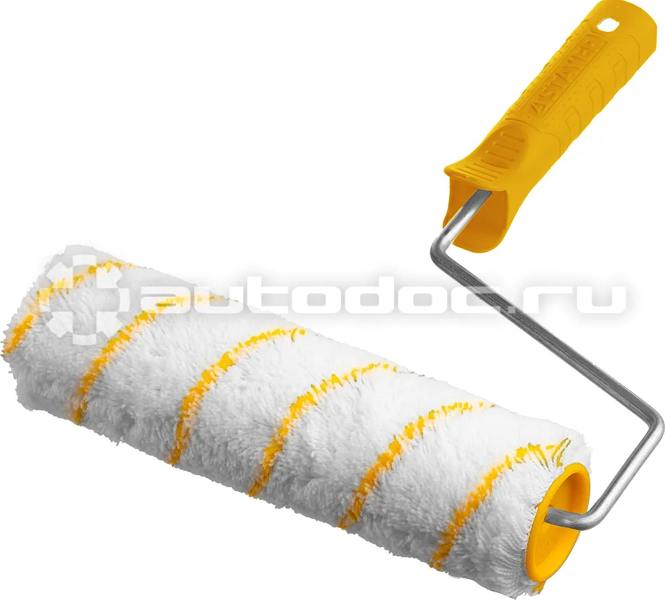 STAYER 0314-24_z02 Валик малярный GIRPAINT 48, 240 мм, d=48 мм, ворс 12 мм, ручка d=8 мм