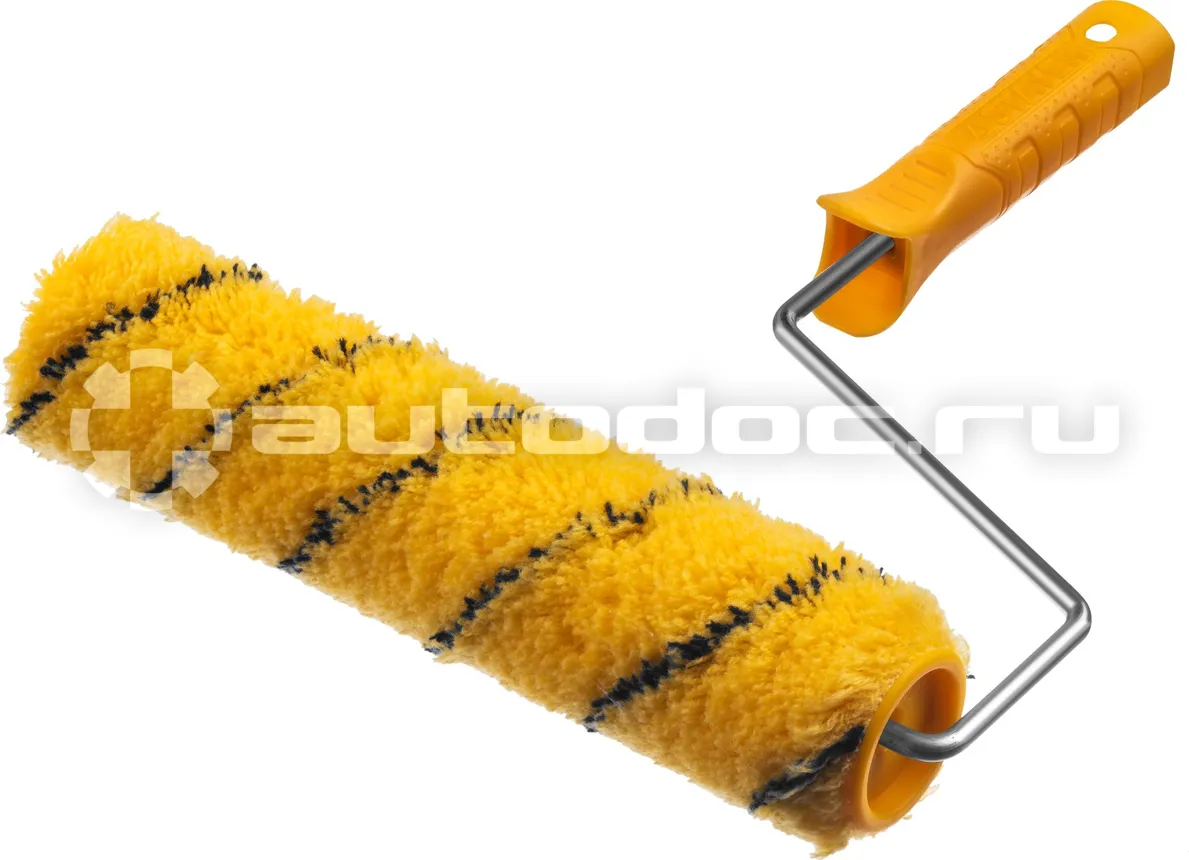 STAYER 03184-24_z02 Валик малярный DUALON 40, 240 мм, d=40 мм, ворс 12 мм, ручка d=6 мм