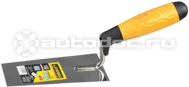 STAYER 08291-14 Кельма "ПРОФИ", "трапеция", нерж. полотно, 2-х комп. рукоятка, 140мм