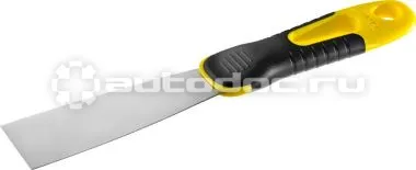 STAYER Шпатель "PROFESSIONAL" нержавеющее профилированное полотно, 2к ручка, 40 мм
