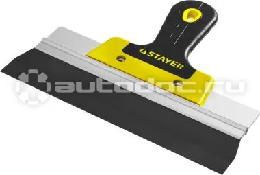 STAYER ProFlat фасадный шпатель анодированный 250 мм, 2к ручка