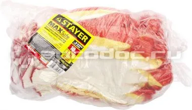 STAYER Перчатки "МASTER" MaxSafe трикотажные