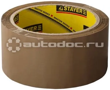 STAYER Лента клейкая Master 1207-50, коричневая, 48мм х 60м