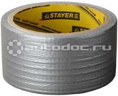 STAYER Лента армированная 12080-50-10, универсальная, влагостойкая, 48мм х 10м, серебристая