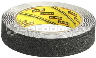STAYER Лента клейкая Profi 12270-25-05, противоскользящая, 25мм х 5м