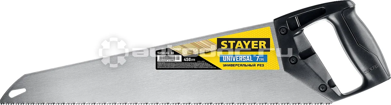 STAYER 15050-45_z03 Ножовка универсальная "Universal", 450мм