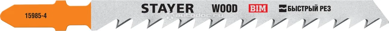 STAYER Полотна, T144DF, для эл | лобзика, Bi-Metal