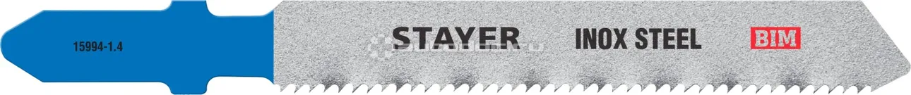 STAYER Полотна, T118AF, для эл | лобзика, Bi-Metall
