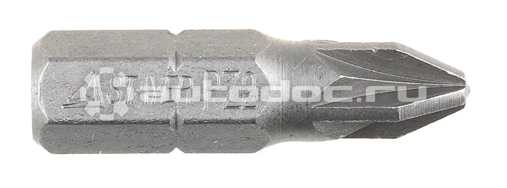 STAYER Биты "PROFI", хвостовик C 1 | 4", PZ №2, 25мм, 1000шт