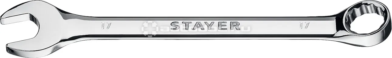 STAYER Комбинированный гаечный ключ 17 мм