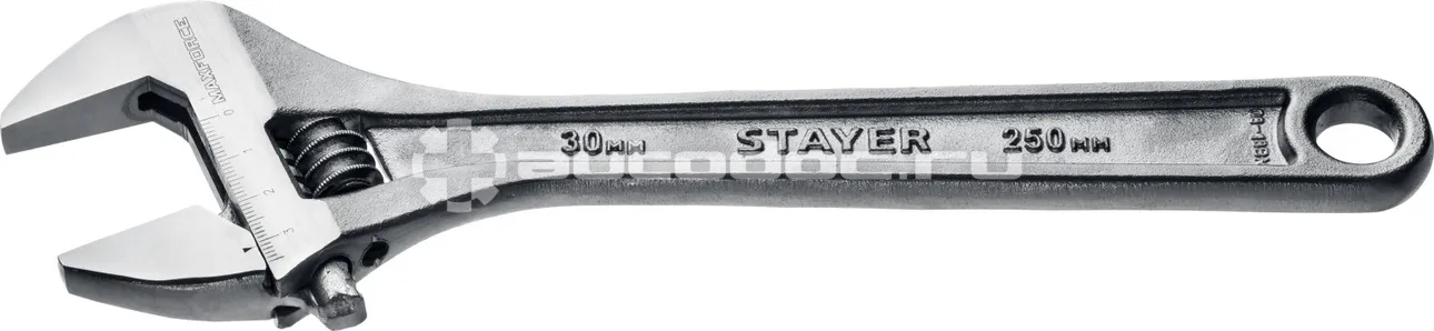 STAYER Ключ разводной MAX-Force, 250  |  30 мм