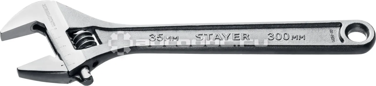 STAYER Ключ разводной MAX-Force, 300  |  35 мм