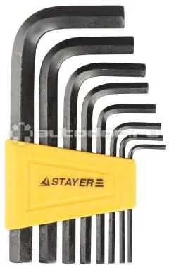 STAYER 27405-H8 Набор Ключи имбусовые