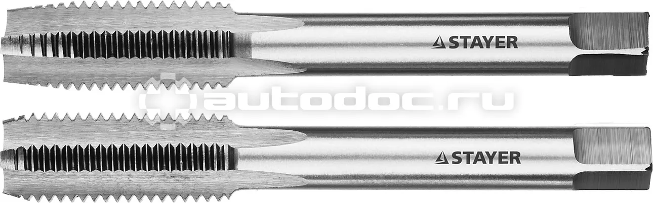 STAYER Комплект метчиков, M12х1.75, 2 шт