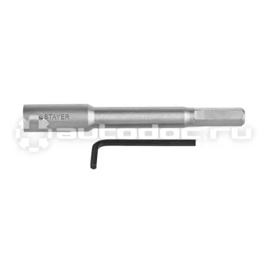 STAYER Удлинитель для сверла Левиса с хвостовиком 12 мм, Professional, HEX 12,5, L=140 мм