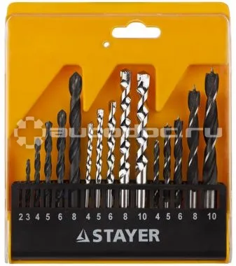 STAYER 29720-H16 Набор сверл