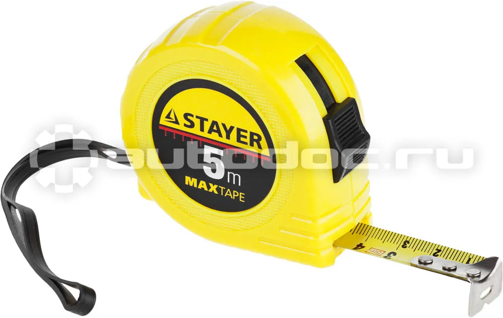 STAYER Standard 5м  |  19мм рулетка в ударопрочном корпусе из ABS