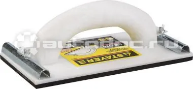 STAYER 3569-12 Терка для шлифования с металлическим фиксатором, 120x230мм.