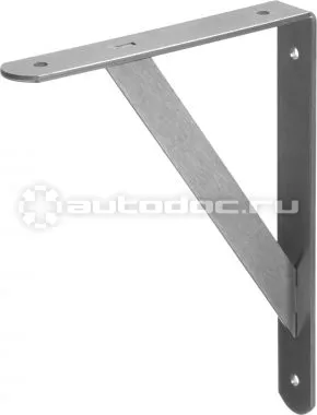 STAYER Кронштейн-уголок, MASTER, усиленный, 250х200х30х4мм, оцинкованный