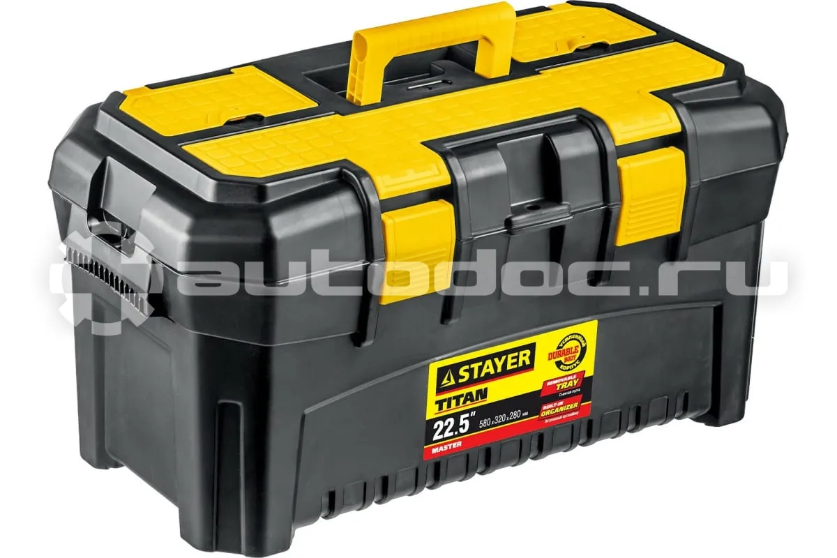 STAYER Ящик для инструмента TITAN-22 пластиковый