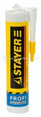 STAYER Клей монтажный Professional, влагостойкий, 280мл