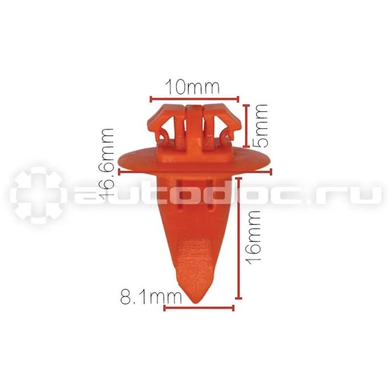 NORD YADA Клипса крепежная для а/м Toyota молдинга 75397-35010