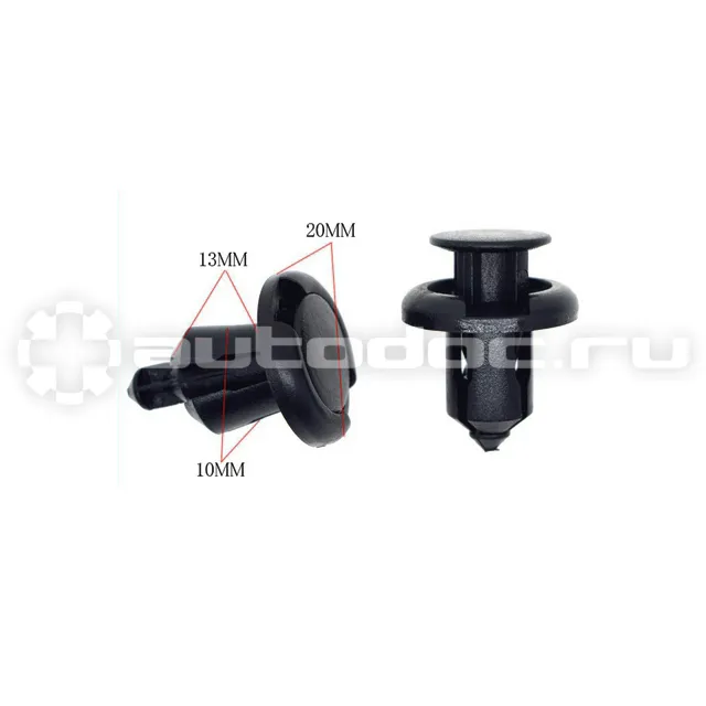 NORD YADA Клипса крепежная для а/м Honda, Hyundai, Kia бампера 91503-SZ3-003
