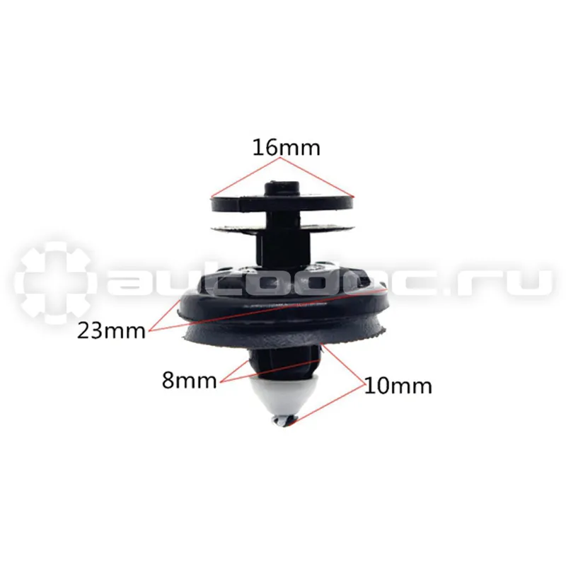 NORD YADA Клипса крепежная для а/м Ford обшивки двери, багажника W709004S300, 1257376A