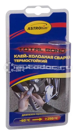 ASTROhim Клей-холодная сварка термостойкий Total Bond