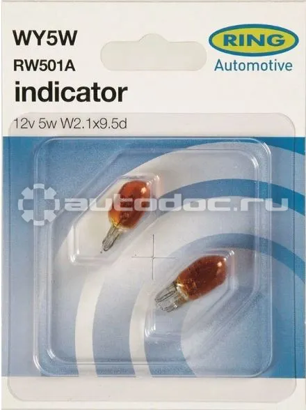 RING AUTOMOTIVE Лампы накаливания WY5W