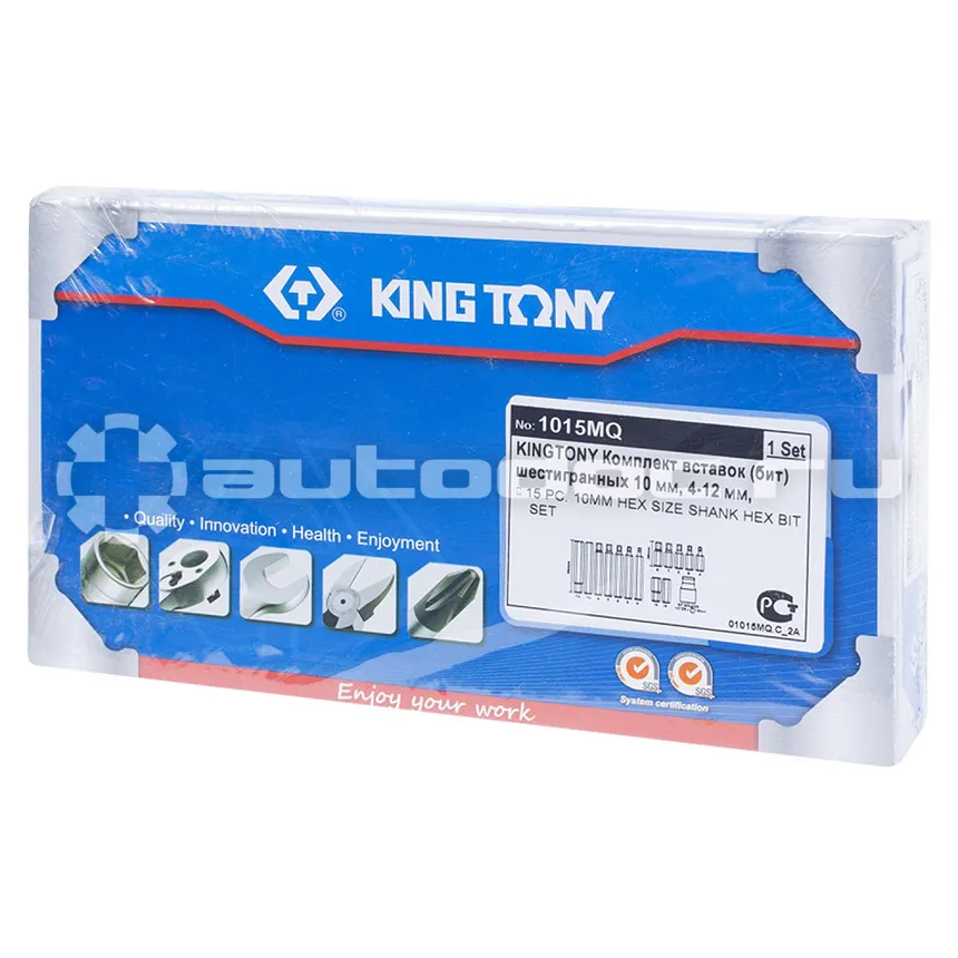 KING TONY 1015Q Набор бит