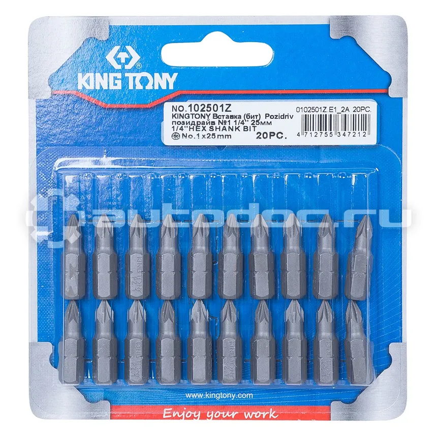 KING TONY 102501Z Насадка-бита