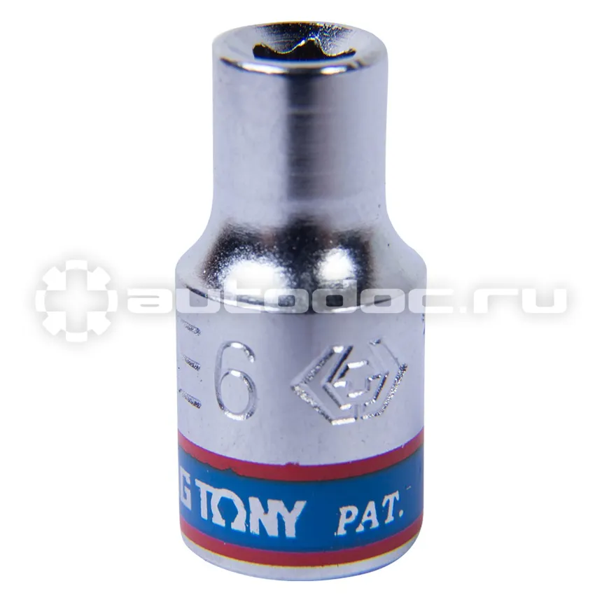 KING TONY 237506M Головка торцевая