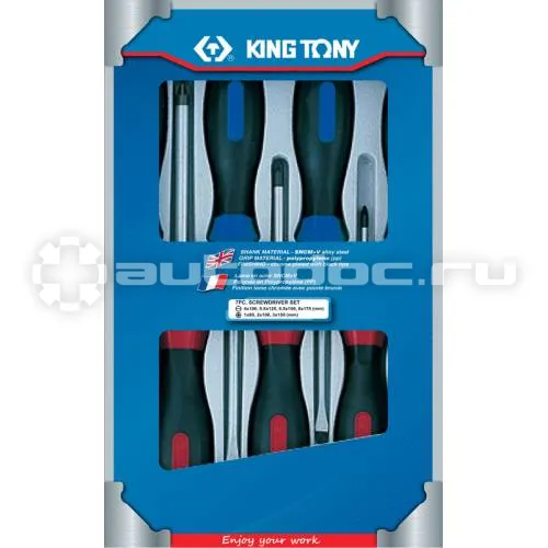 KING TONY 30127MR Набор отверток