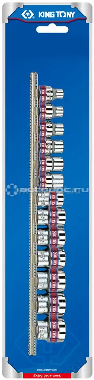 KING TONY 3013SR Набор головок торцевых