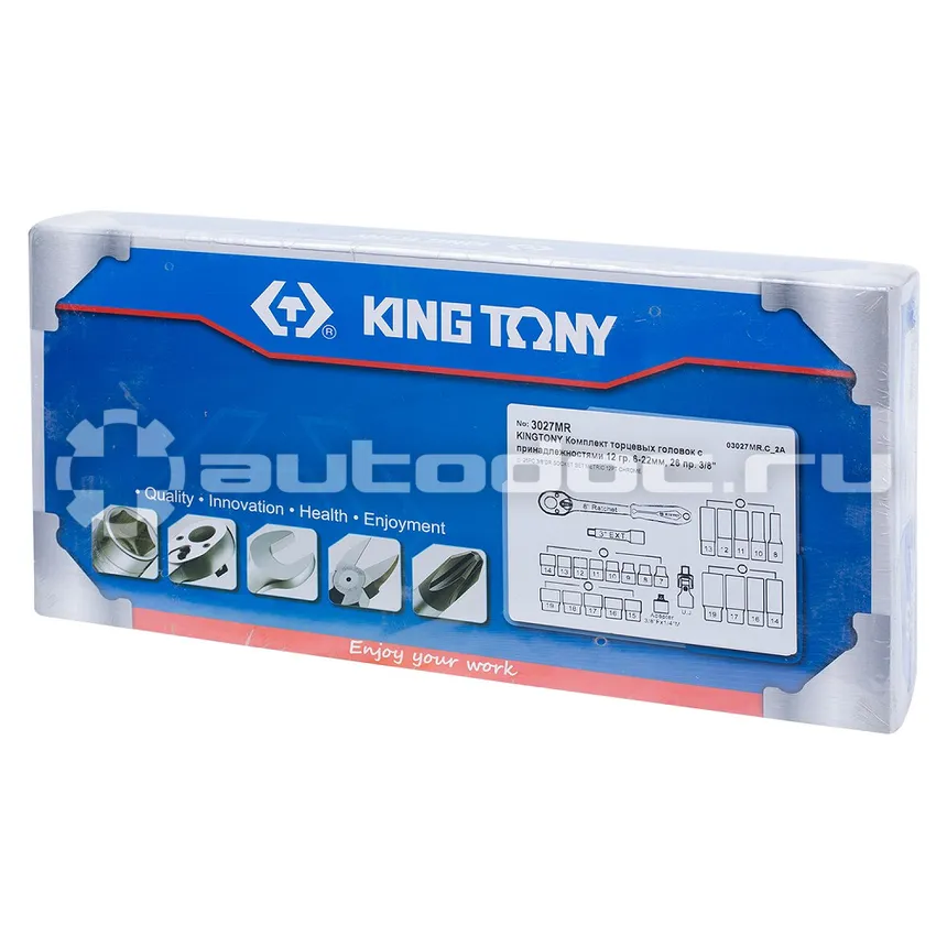 KING TONY 3027MR Набор автоинструмента