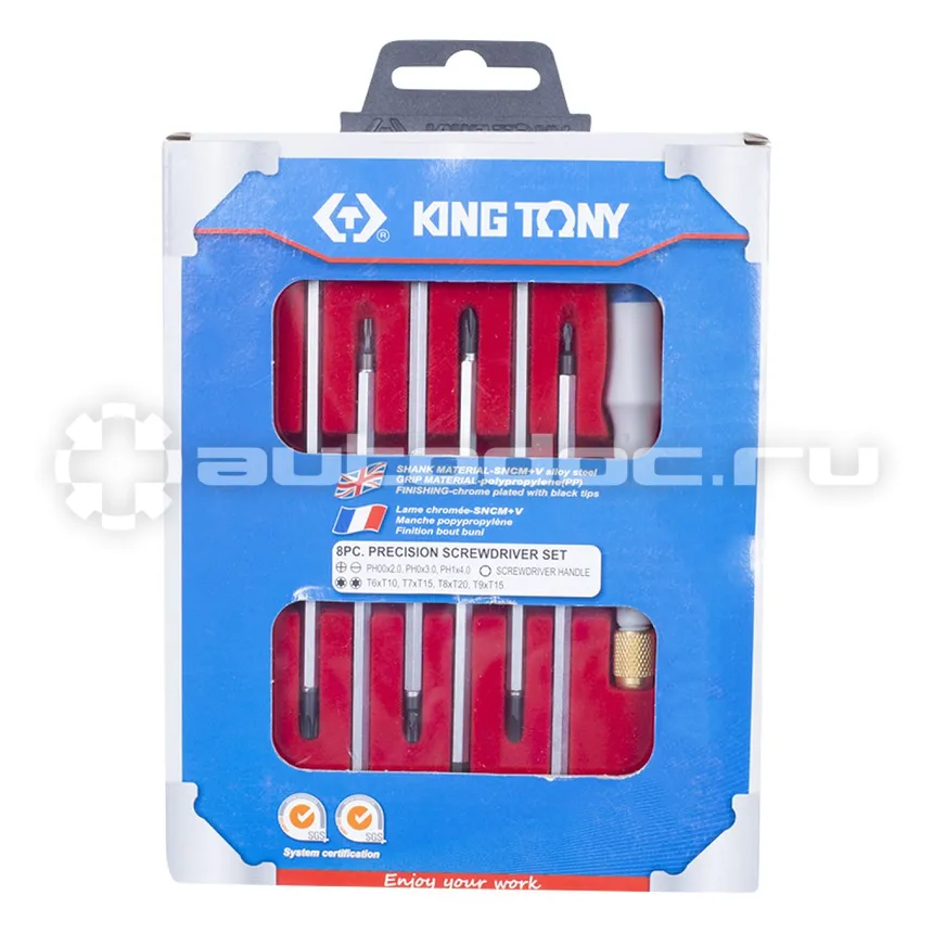 KING TONY 32607MR Набор отверток