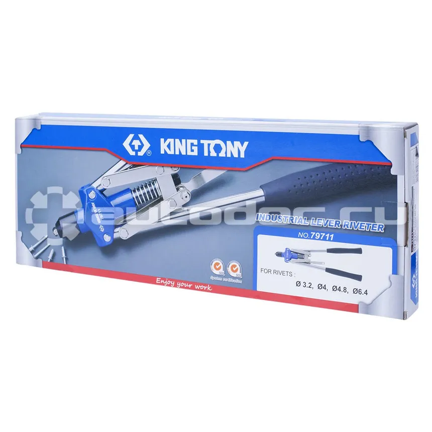 KING TONY 79711 Заклепочник