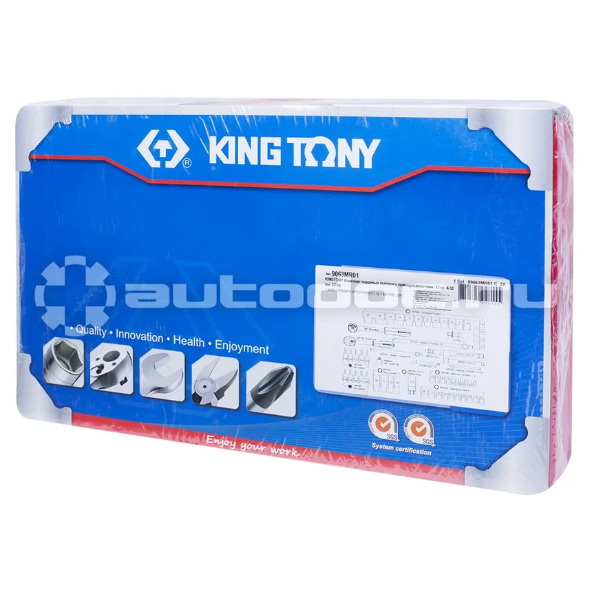 KING TONY 9063MR01 Набор автоинструмента