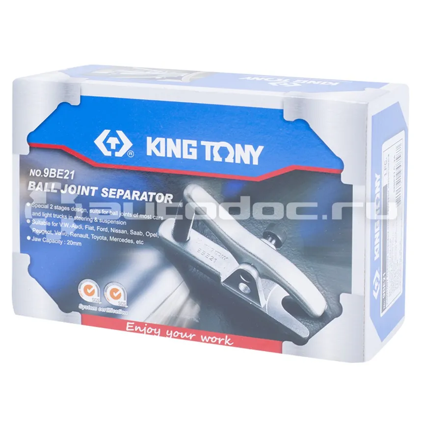 KING TONY 9BE21 Съемник шаровых опор