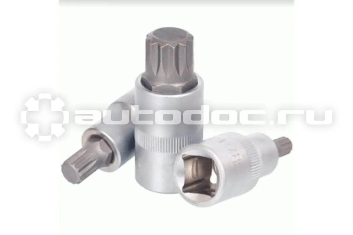 АВТОДЕЛО 39514 Головка со вставкой SPLINE M14 DR1 | 2", L=55 мм