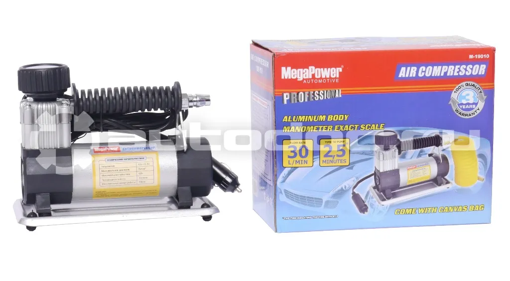 MEGAPOWER M19010 Компрессор автомобильный
