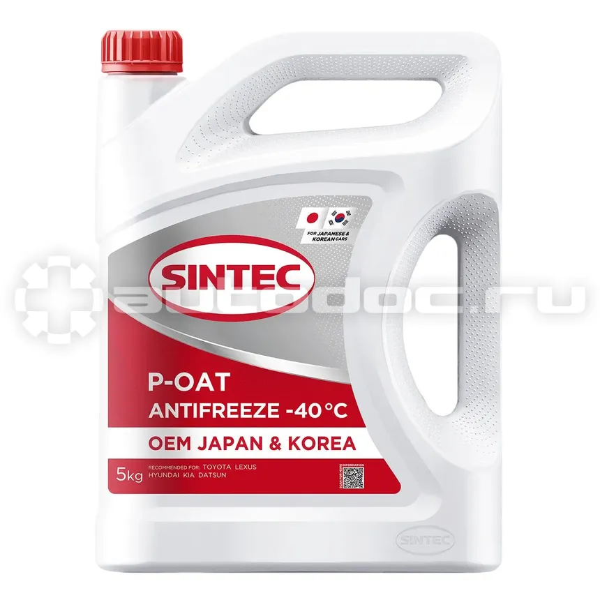 SINTEC P-OAT OEM JAPAN&KOREA RED