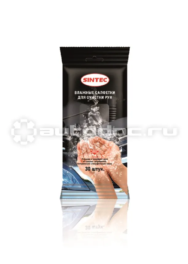 SINTEC Салфетки влажные для ухода за интерьером