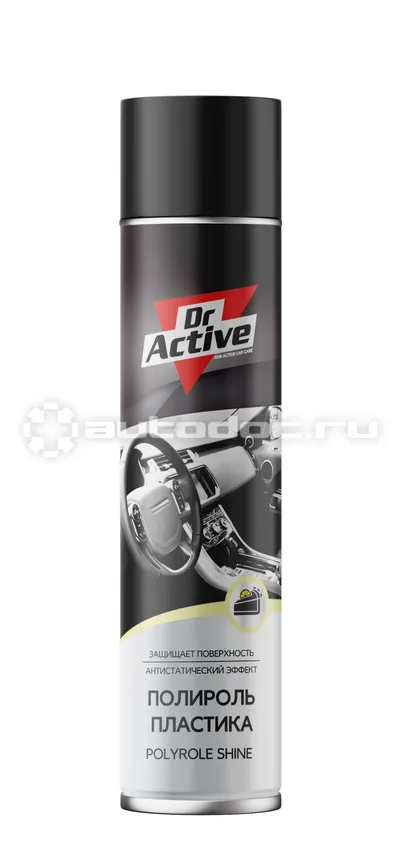 SINTEC Полироль пластика салона Dr. Active (лимонный пирог)