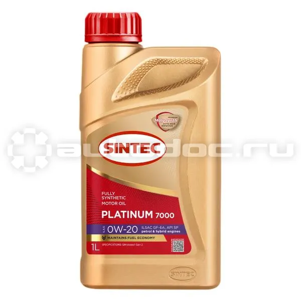 SINTEC Platinum 7000 0W-20 GF-6A SP